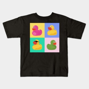 Pop Art Rubber Ducks Kids T-Shirt